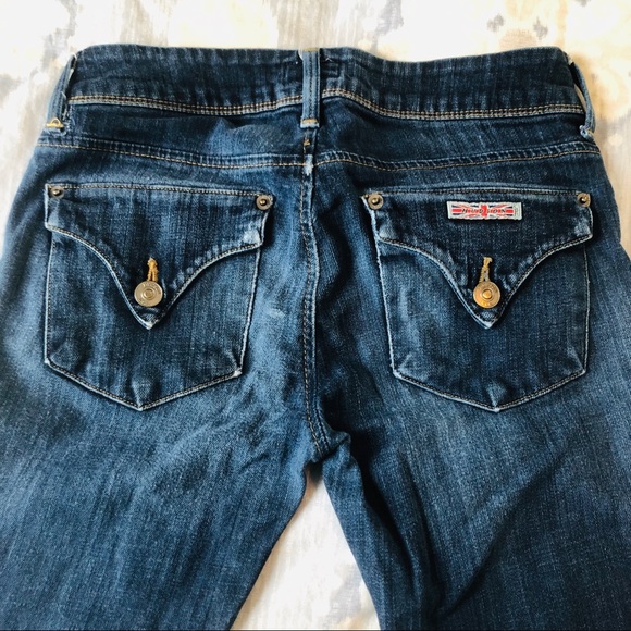 Hudson | Colin Flap Skinny Jean | Med-Dark Wash - Picture 2 of 4